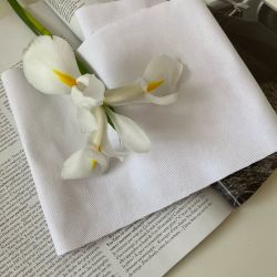 Джинс белый 40 (1)