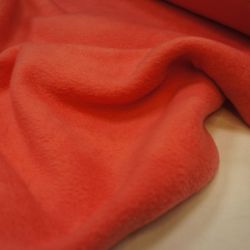 Флис терракотовый