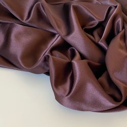 Креп атлас шоколадный 24
