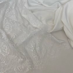 Кружево шантильи кокосовое молоко 3 м