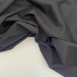 Курточная твил с хлопком черный 