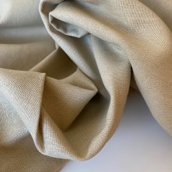 Лён  с вискозой естественный цвет