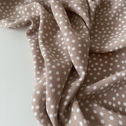 Плательная горох капучино 
