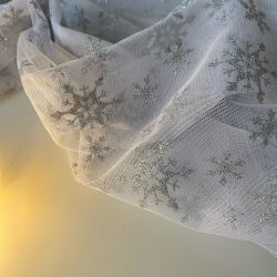 Сетка снежинки 