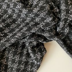 Шанель клетка черный