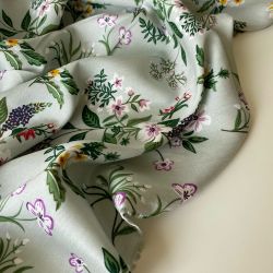 Штапель коллекция Flora эвкалипт 9248