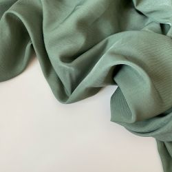 Вискоза плательная твил насыщенный эвкалипт 6